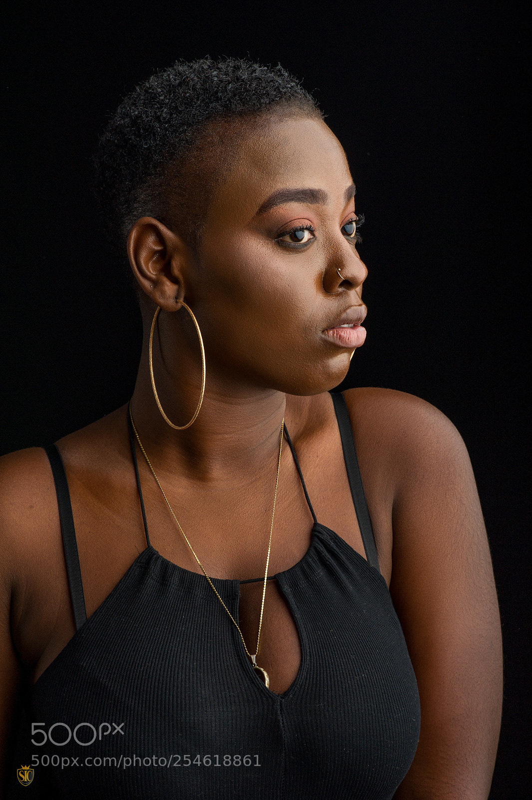 Nikon D3S sample photo. Nenette b&w photography