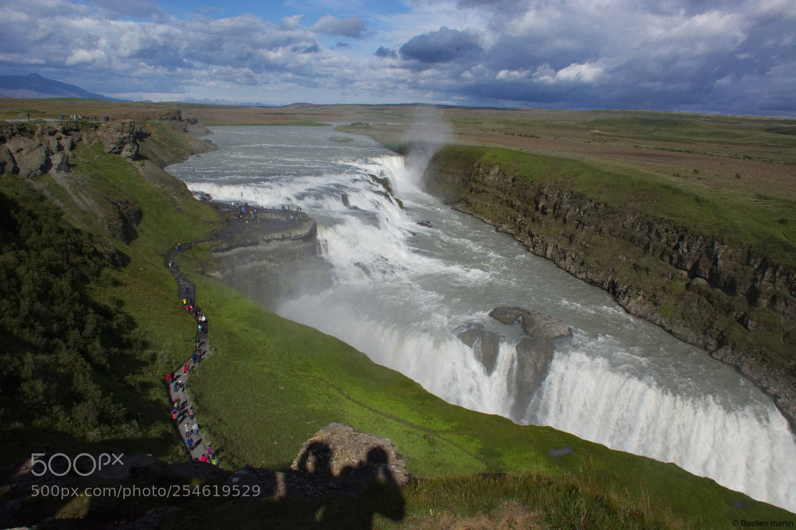 Nikon D7100 sample photo. View on gullfoss photography