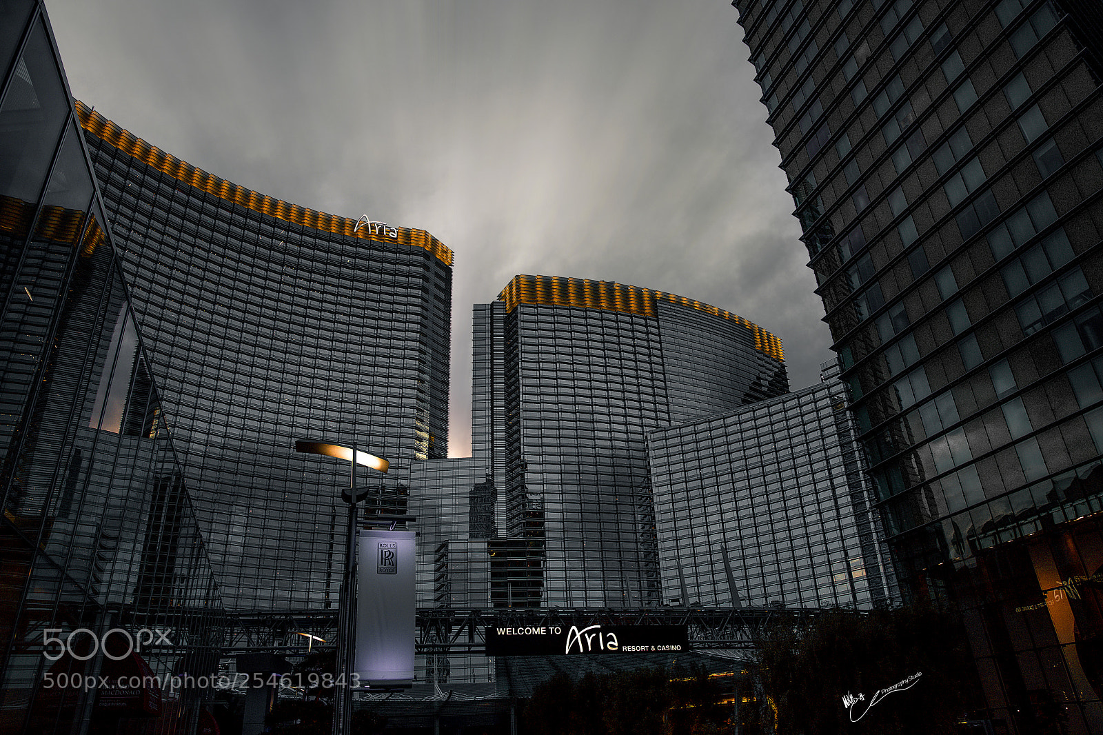 Canon EOS 6D Mark II sample photo. Aria hotel photography