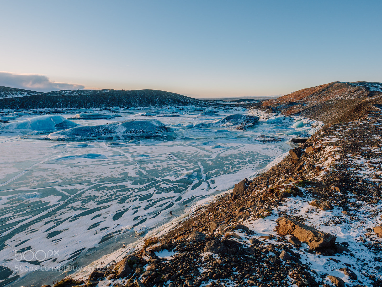 Olympus OM-D E-M10 II sample photo. Iceland lake photography