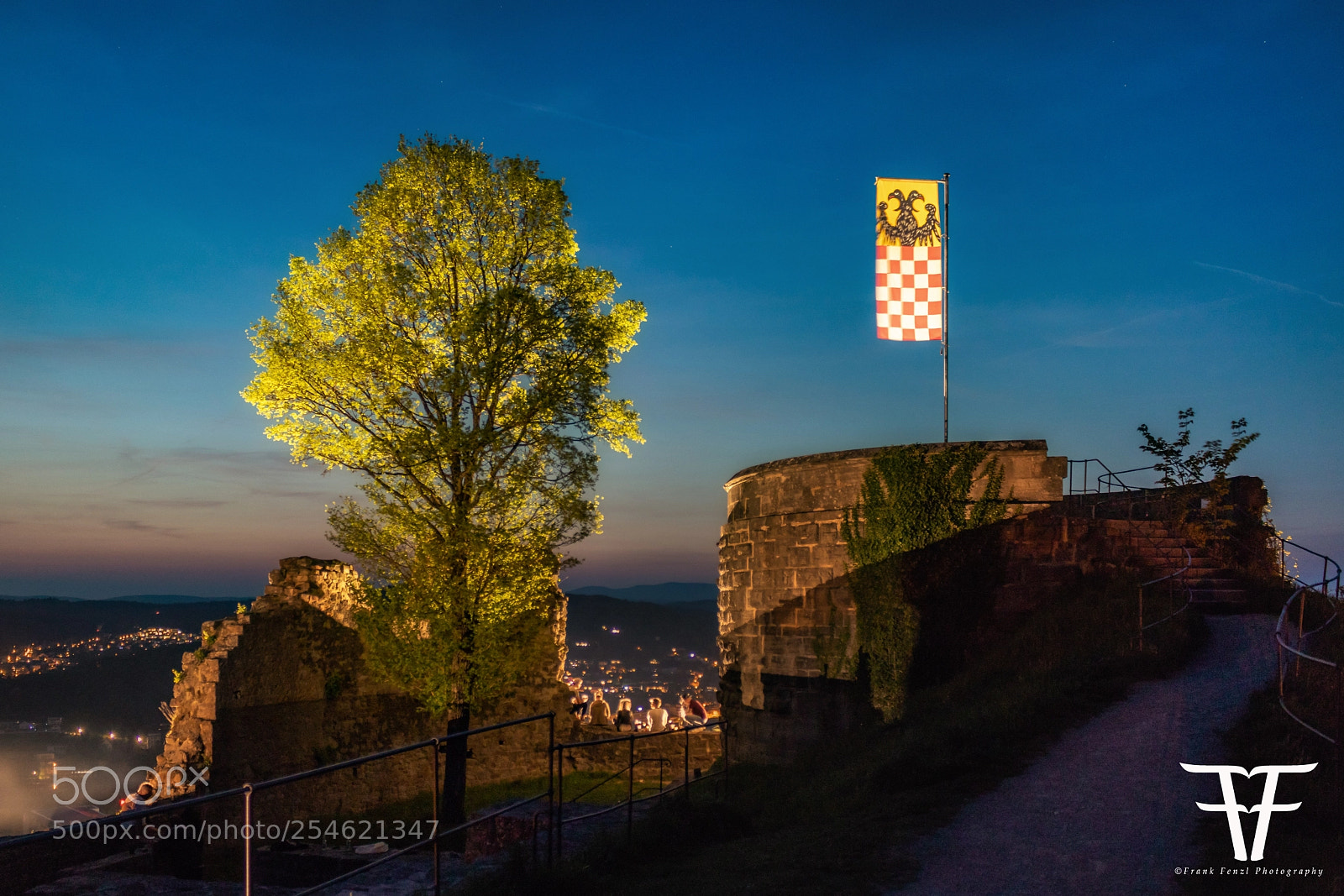 Canon EOS 80D sample photo. Sonnenuntergang burgruine bodenlaube photography