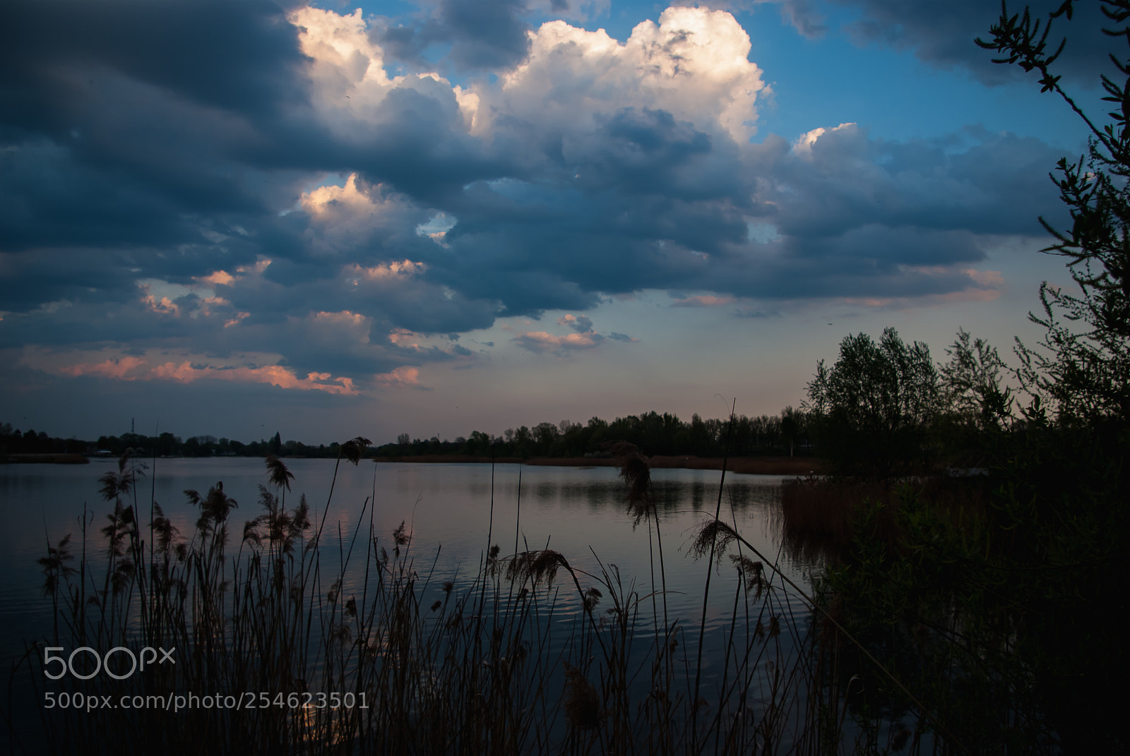 Pentax K10D sample photo. Sunset photography