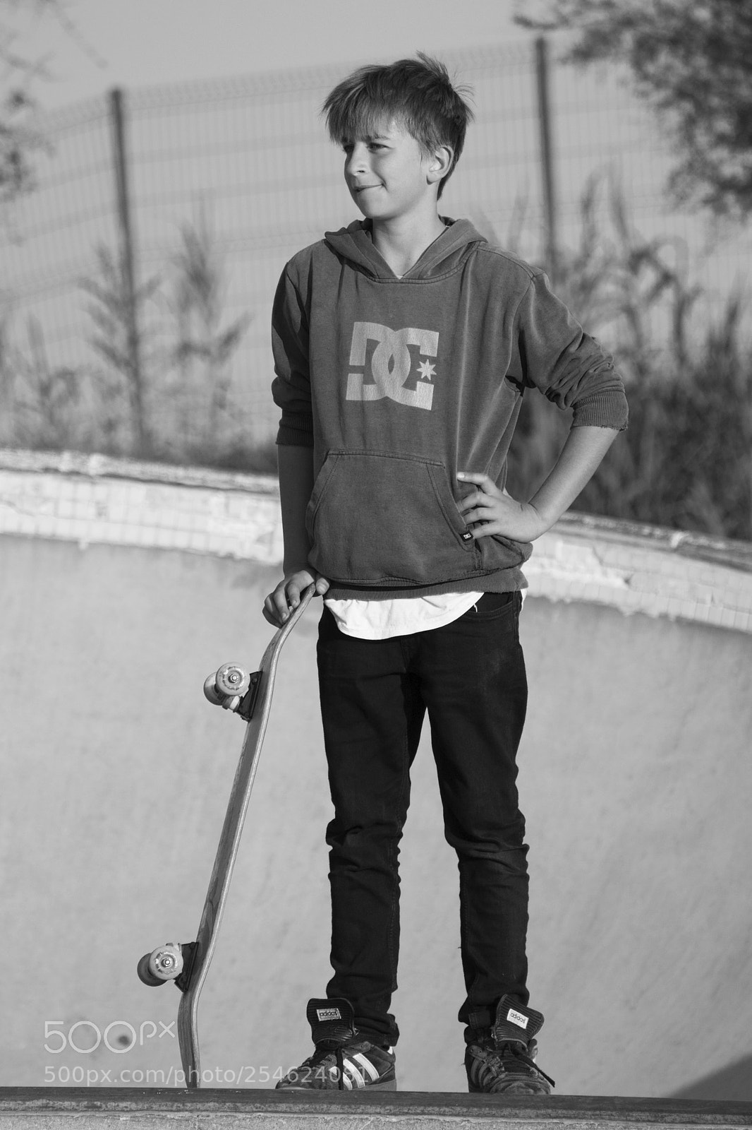 Canon EOS 70D sample photo. Marbella's skate park barcelona photography