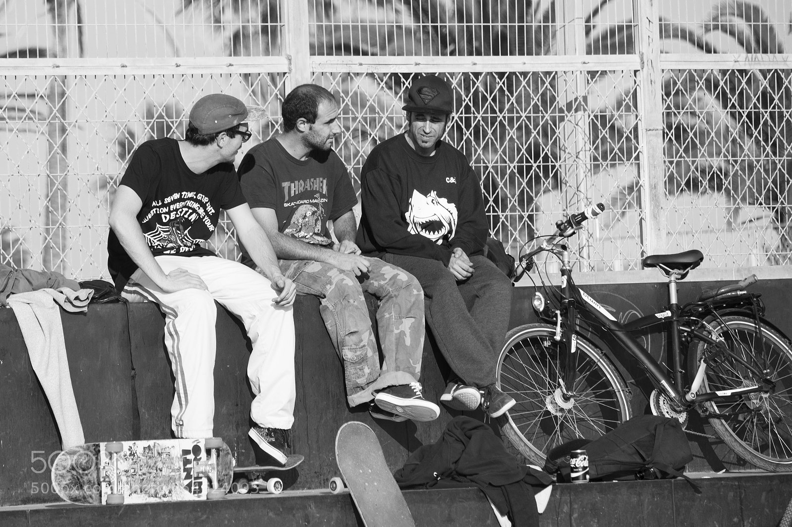 Canon EOS 70D sample photo. Marbella's skate park barcelona photography