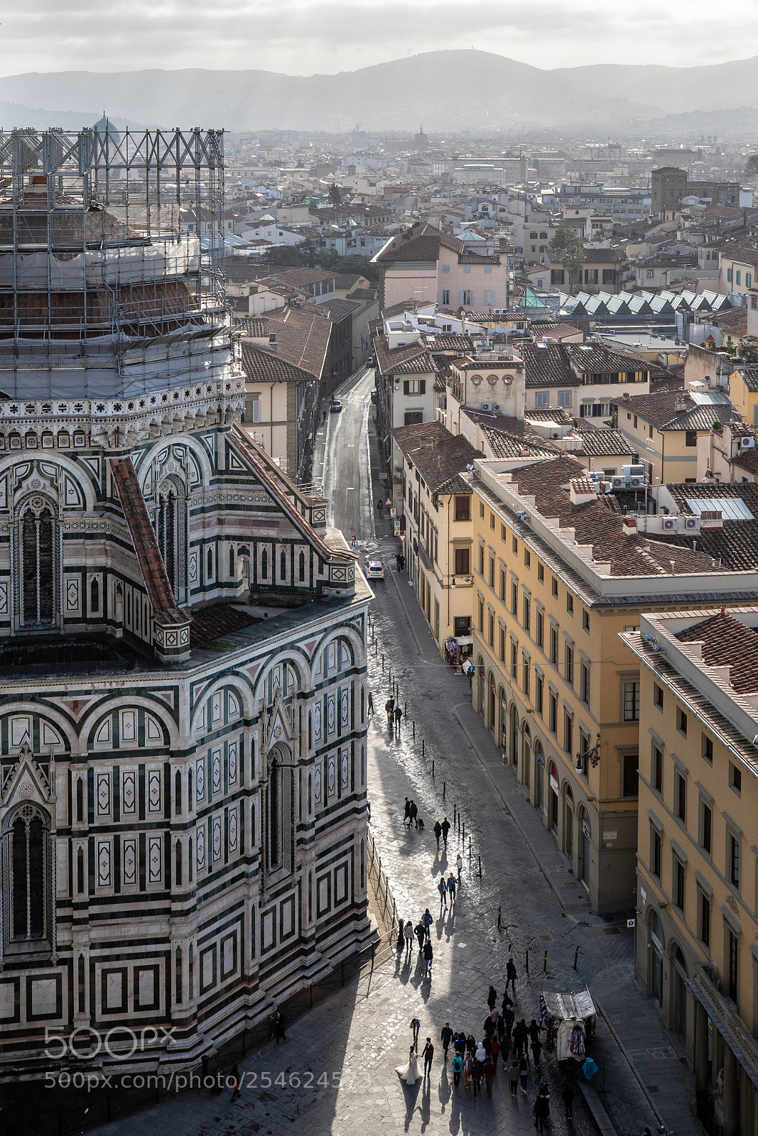 Canon EOS 5D Mark IV sample photo. Roofs of florence photography