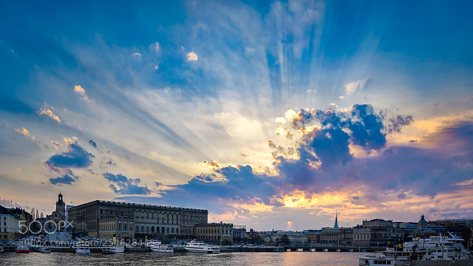 Sony a7R II sample photo. Sunset behind the castle photography