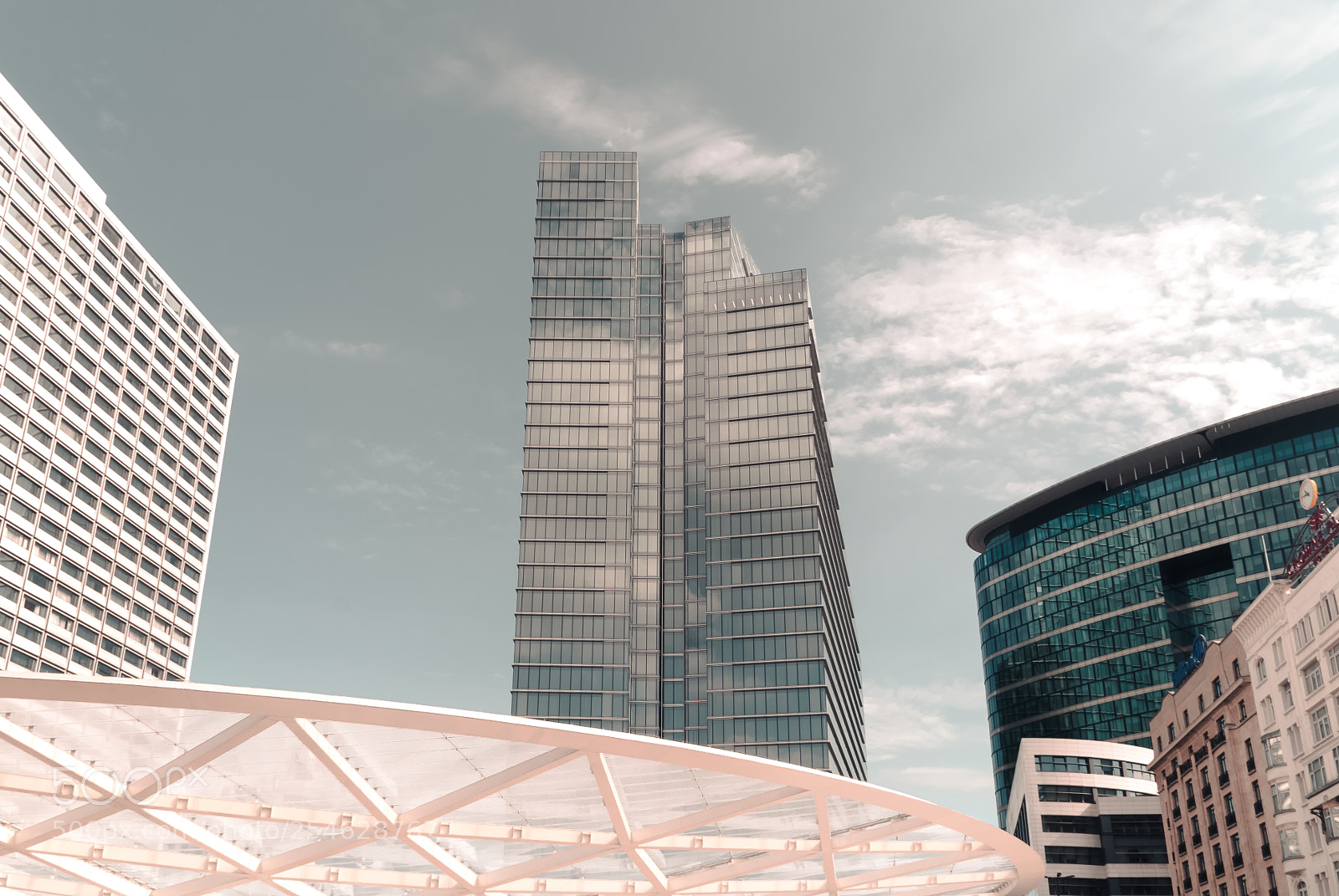Nikon D3000 sample photo. Sky architecture photography