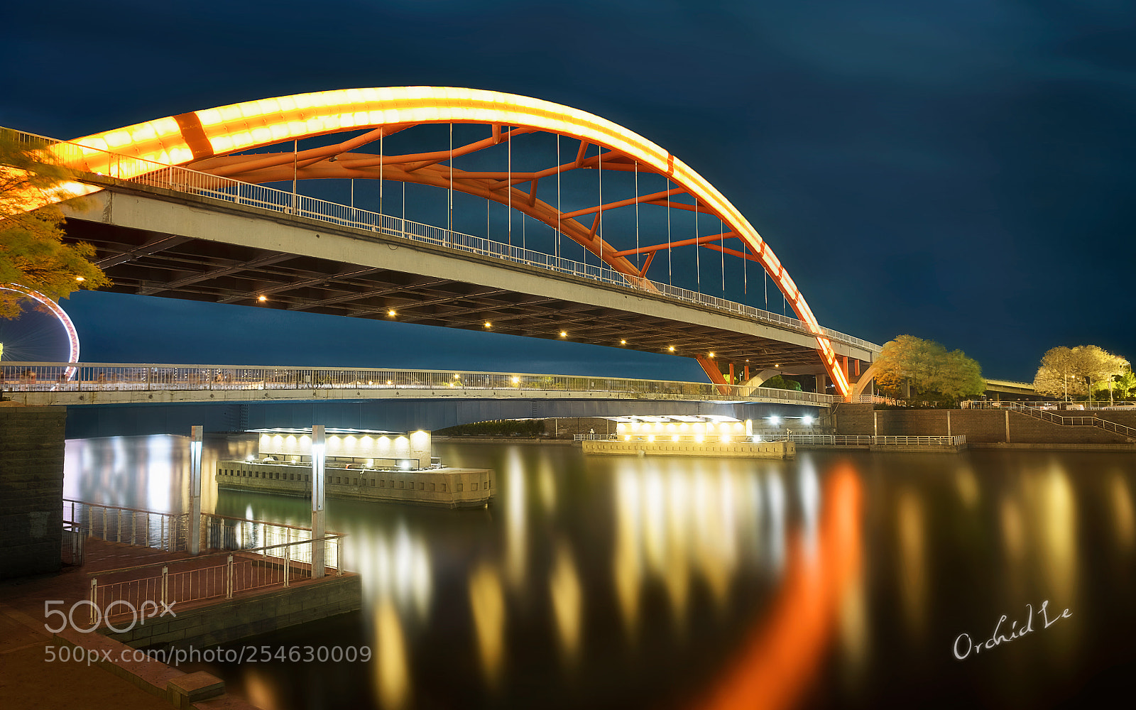 Fujifilm X-E2 sample photo. Jingang  bridge | tianjin photography