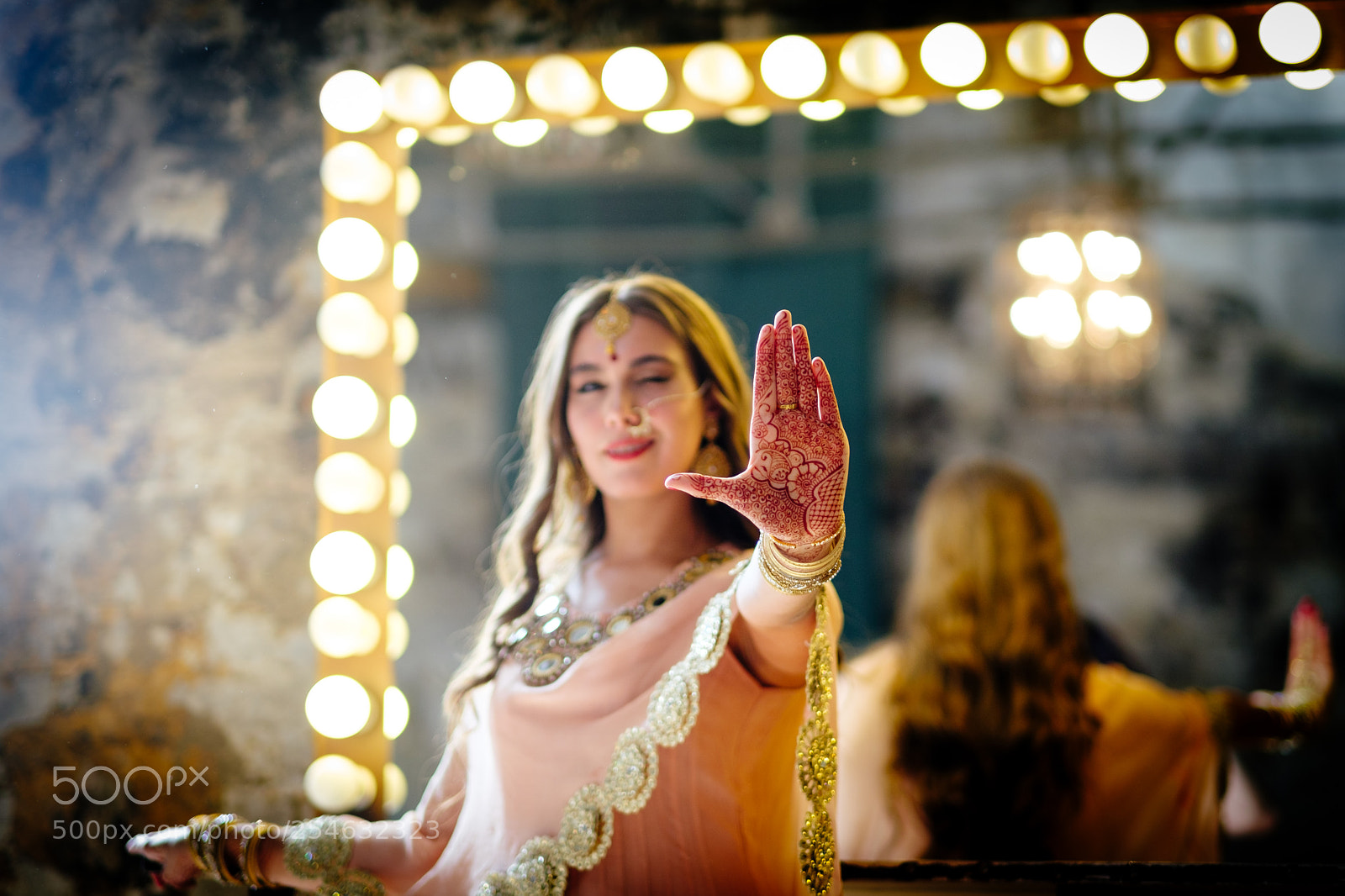 Fujifilm X-T2 sample photo. Bridal mehedi photography
