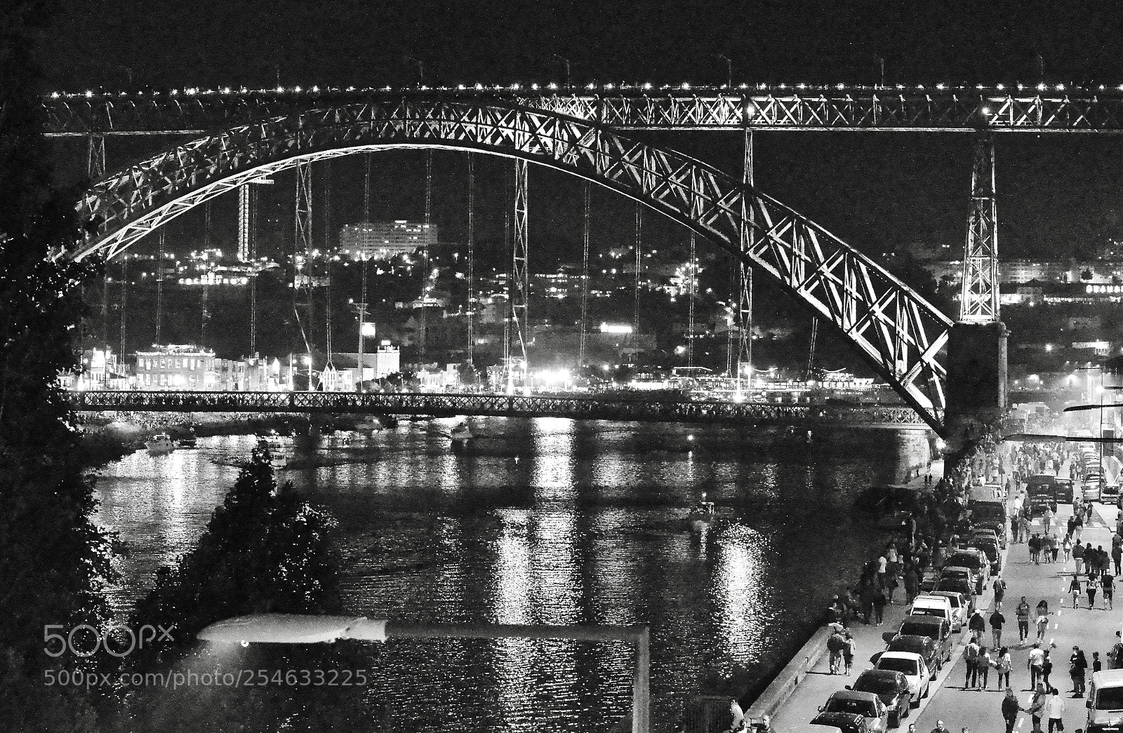 Nikon D5100 sample photo. Porto at night photography