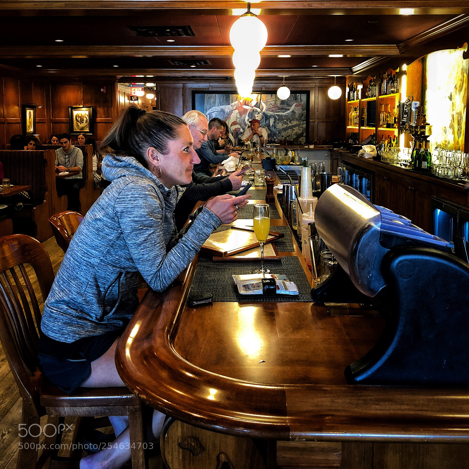 Apple iPhone X sample photo. Bar scene photography