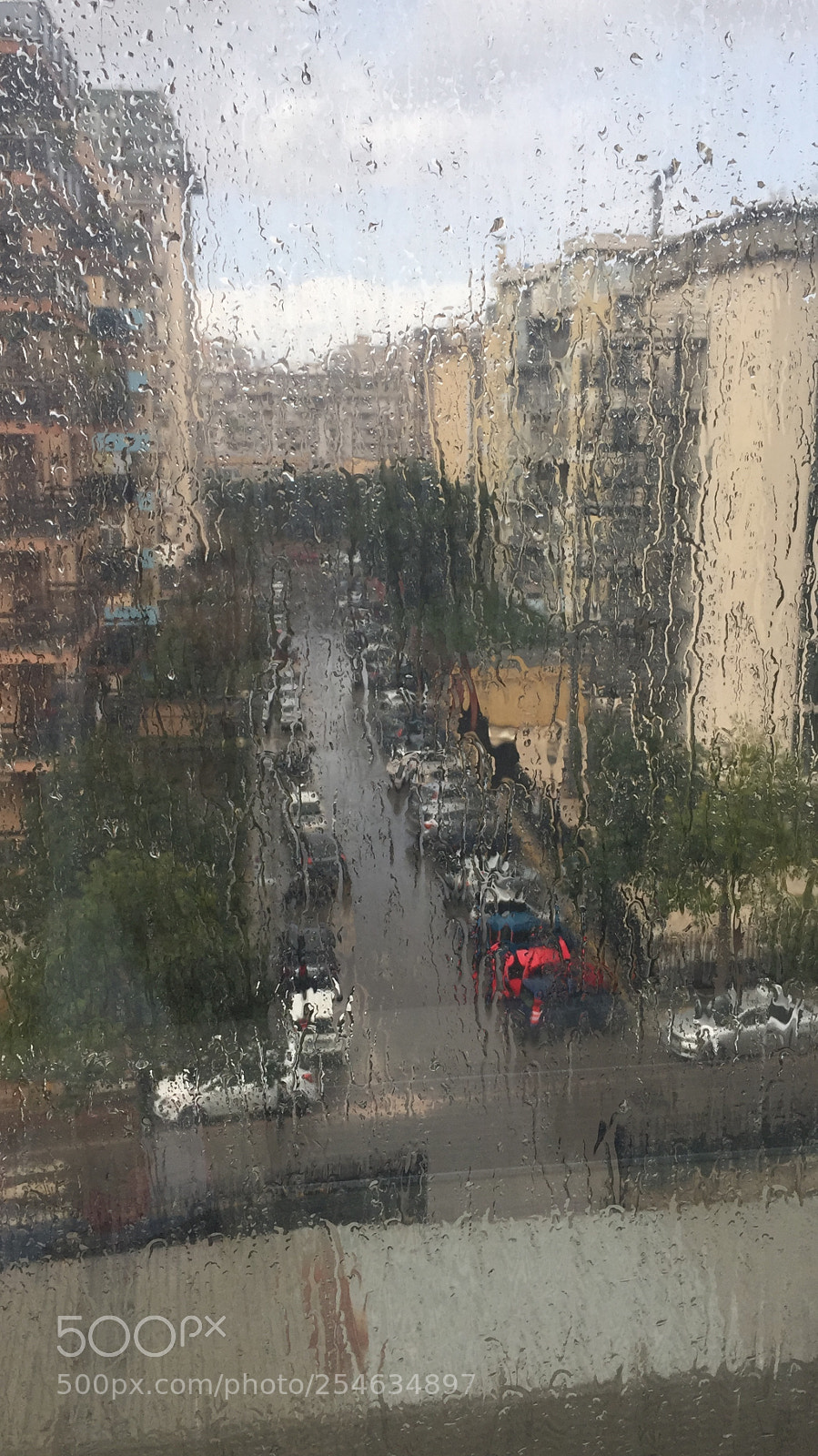 Apple iPhone 6 sample photo. Rain photography