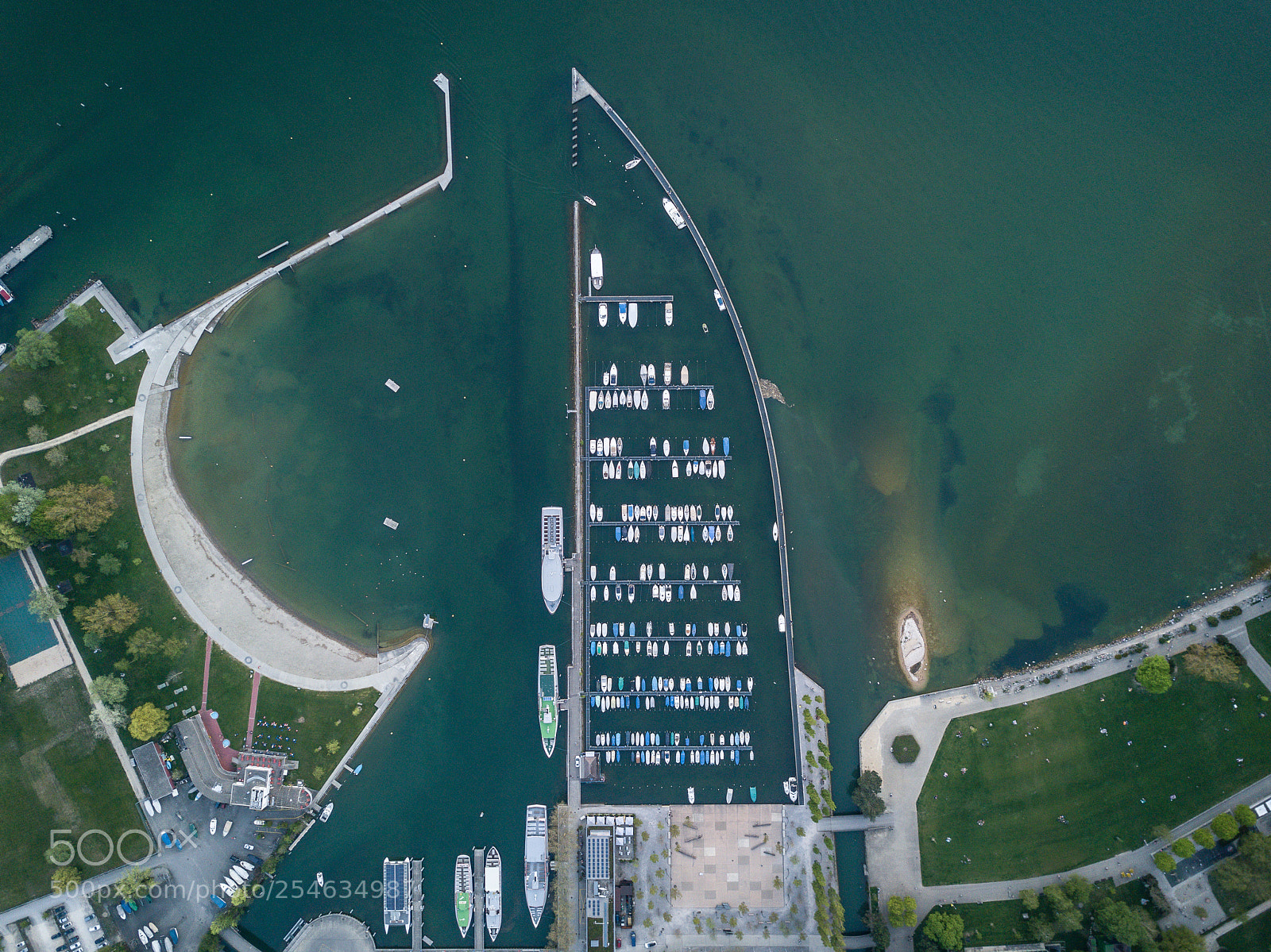 DJI FC220 sample photo. Bootshafen photography