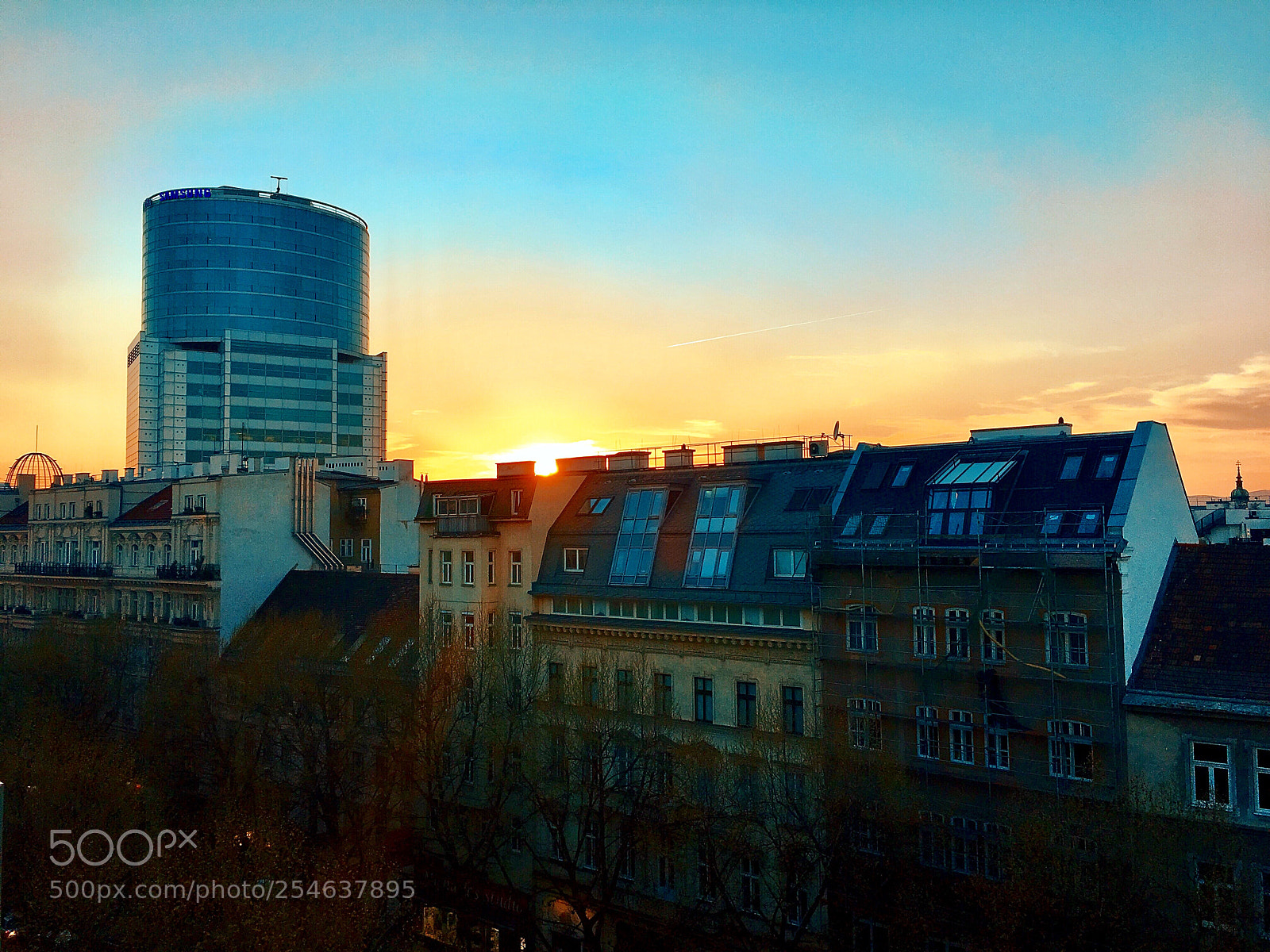 Apple iPhone 6s sample photo. Vienna sunset  photography