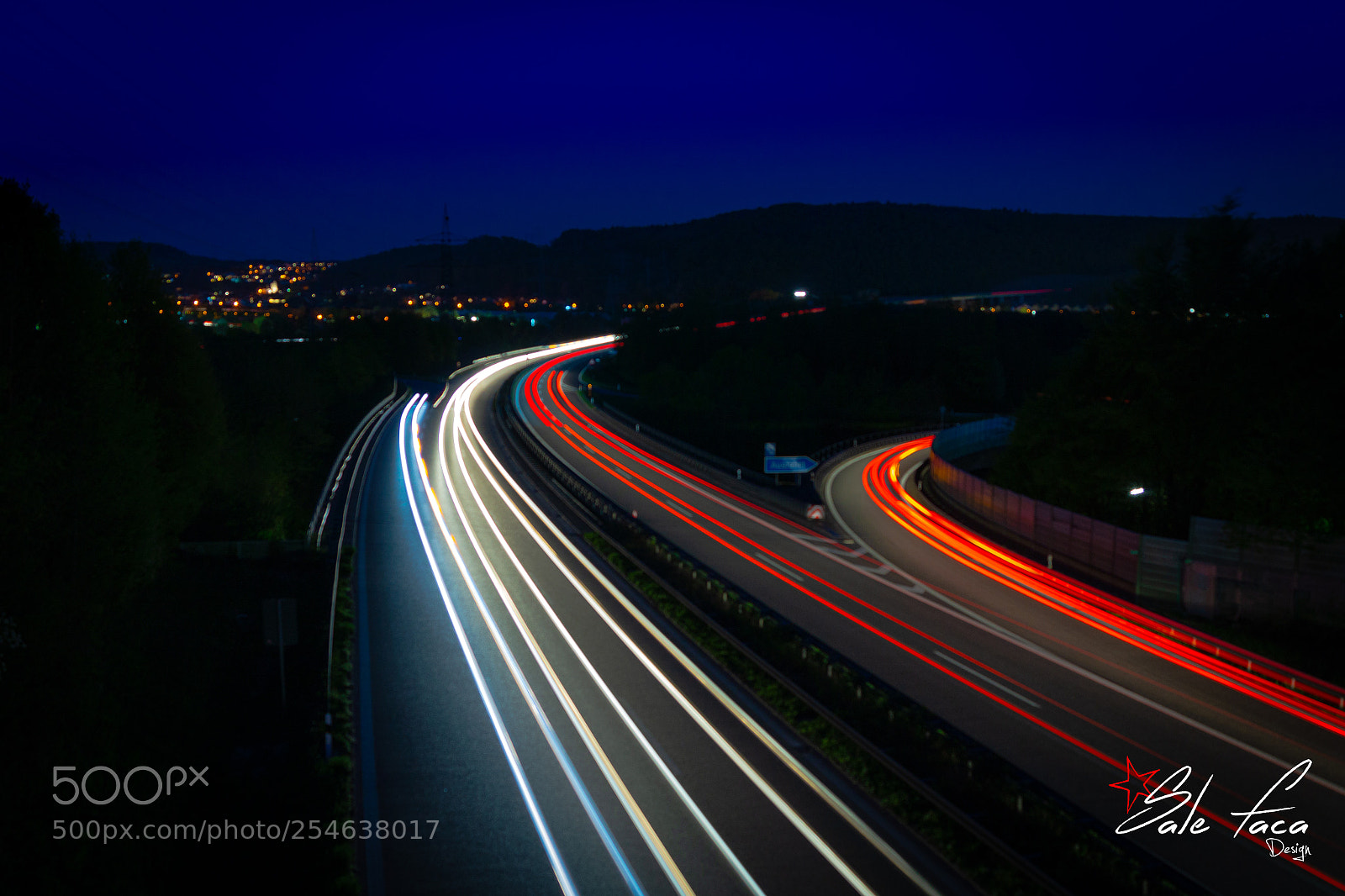 Sony SLT-A65 (SLT-A65V) sample photo. Autobahn 1 photography