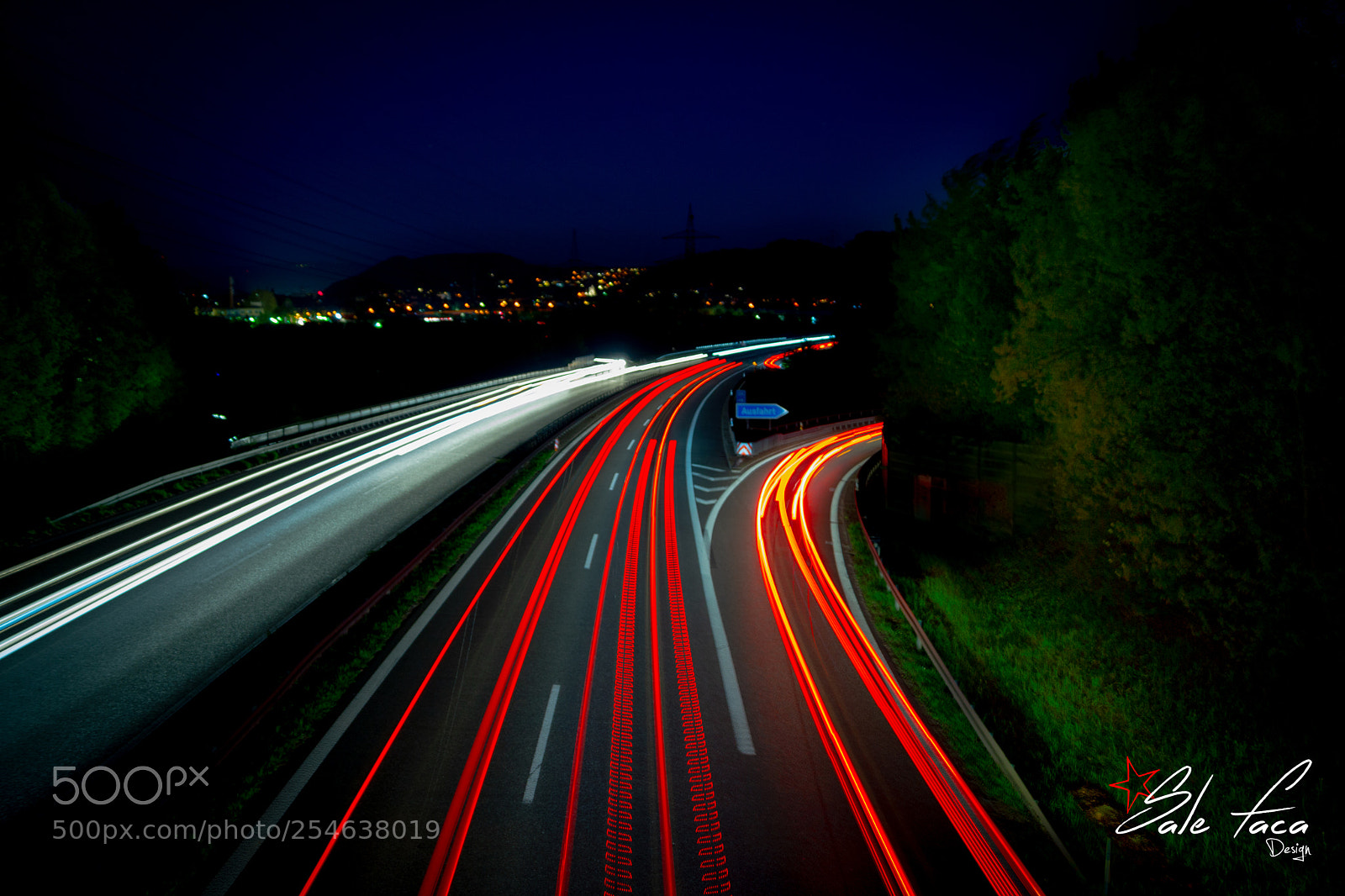 Sony SLT-A65 (SLT-A65V) sample photo. Autobahn 2 photography