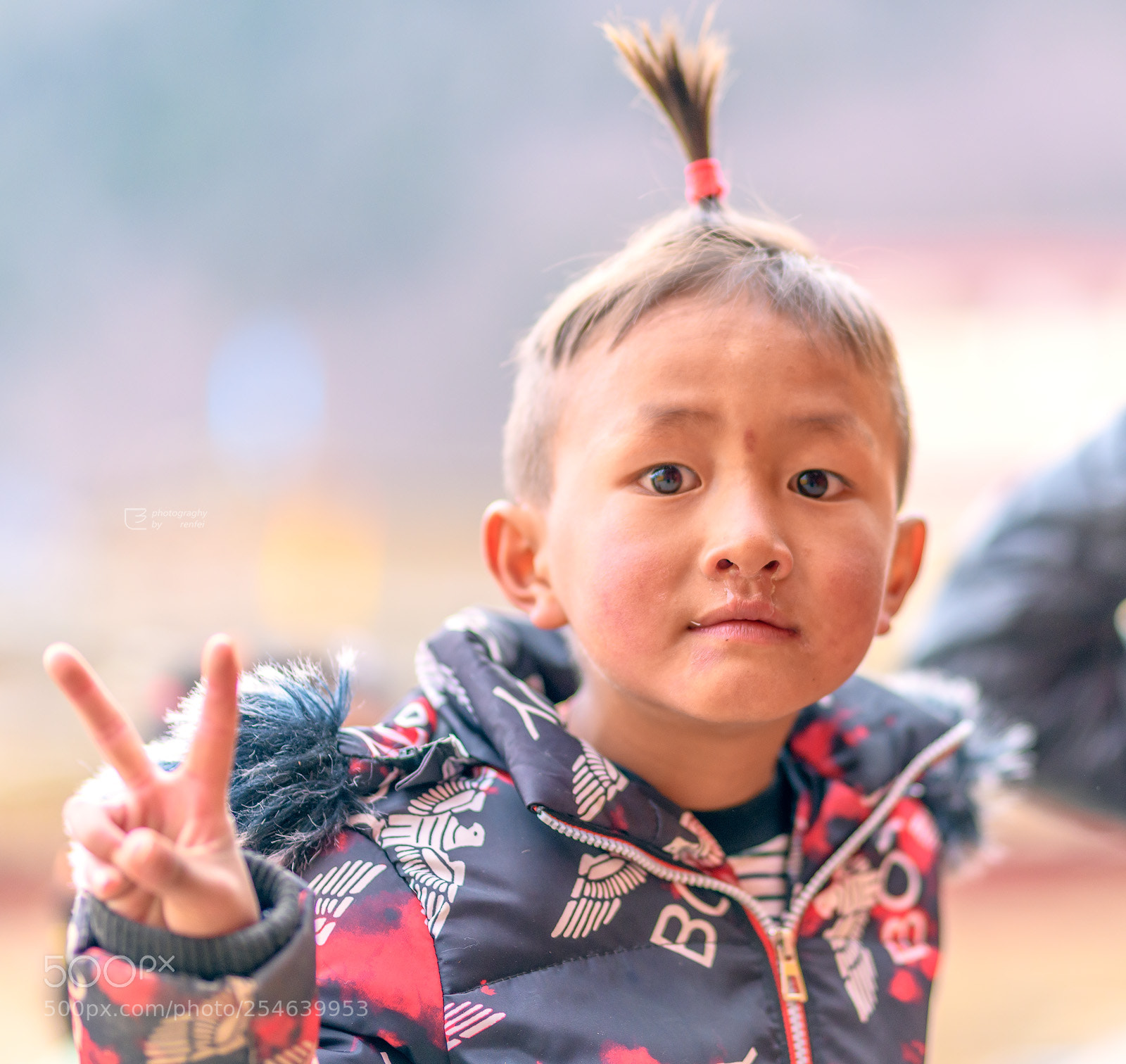 Nikon D850 sample photo. 藏族孩子 photography