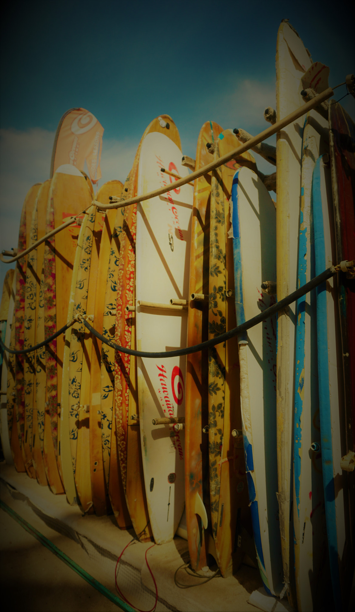 Sony E 16-50mm F3.5-5.6 PZ OSS sample photo. Surf boards photography