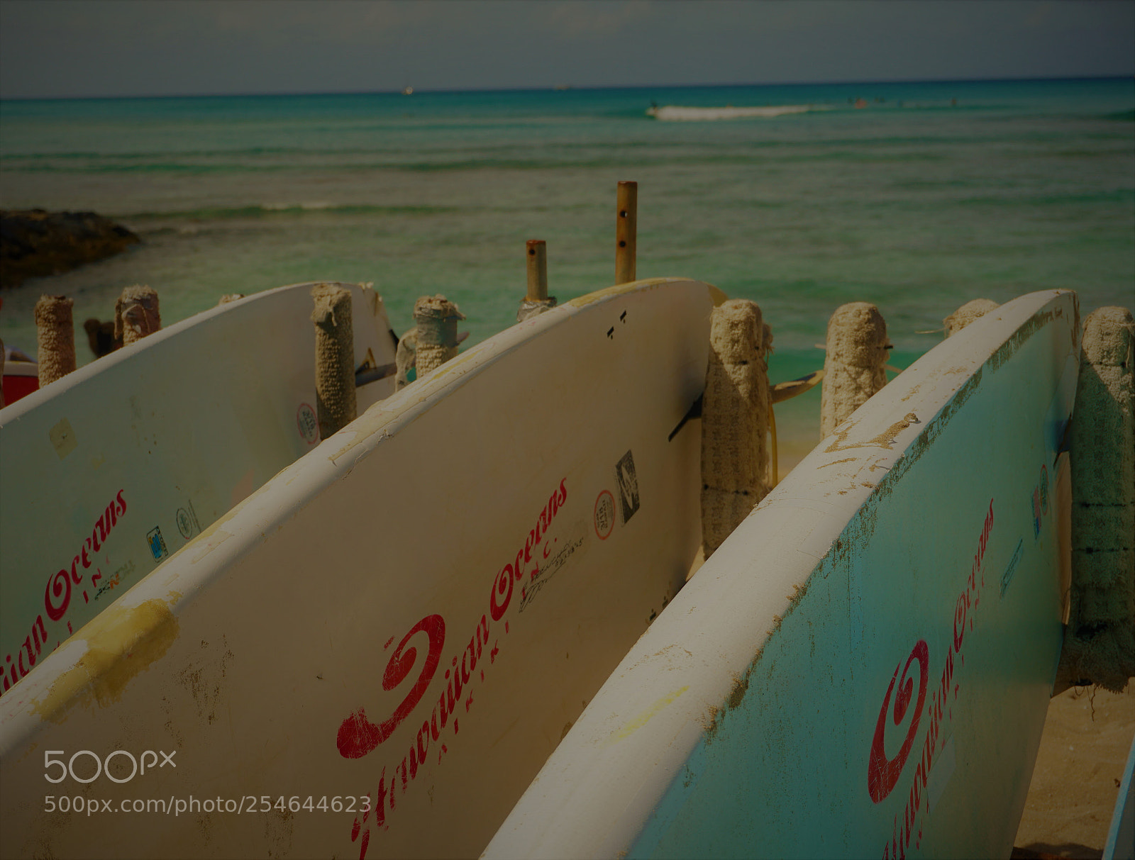 Sony a6300 sample photo. Triple surf board surf photography