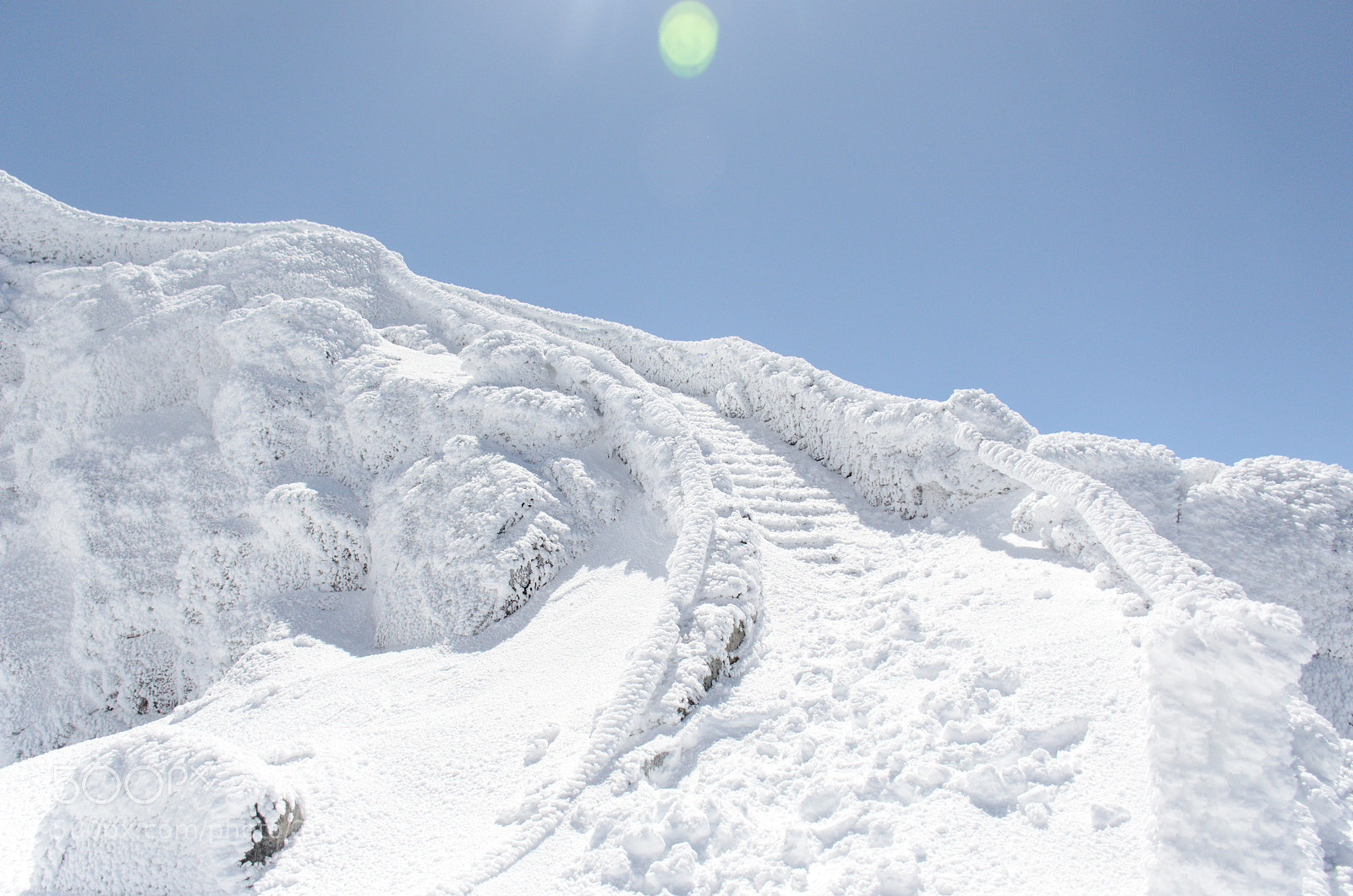 Nikon D7000 sample photo. Summit frozen photography