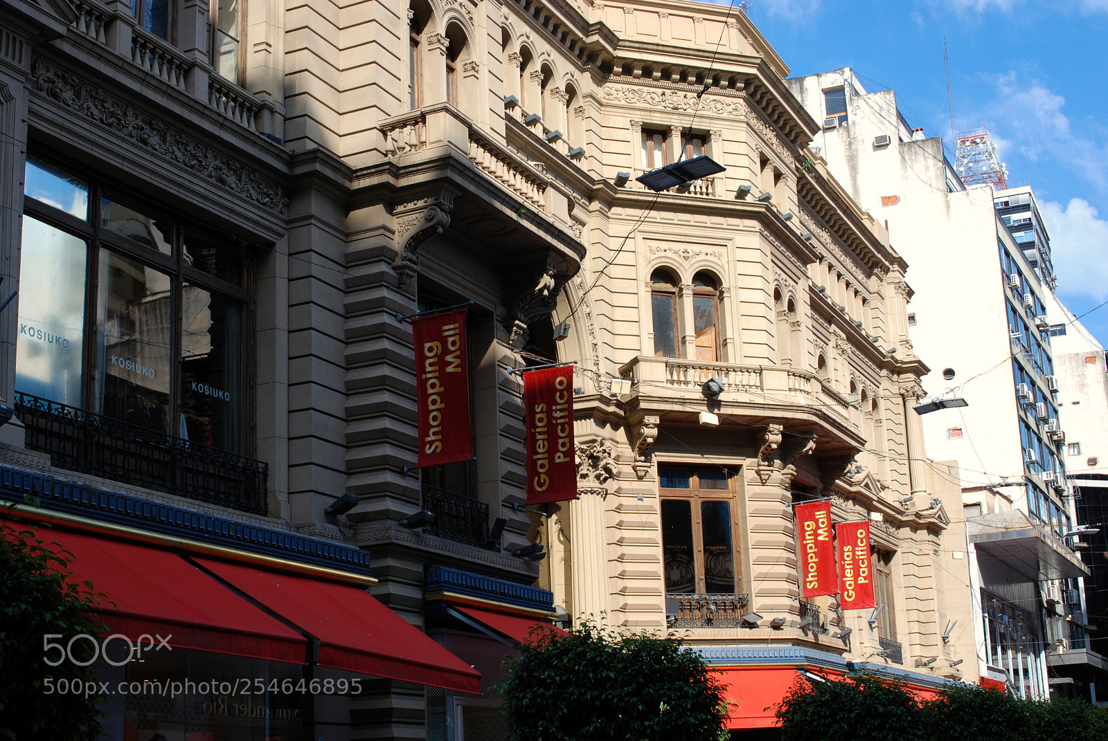 Nikon D80 sample photo. Edificios del microcentro photography
