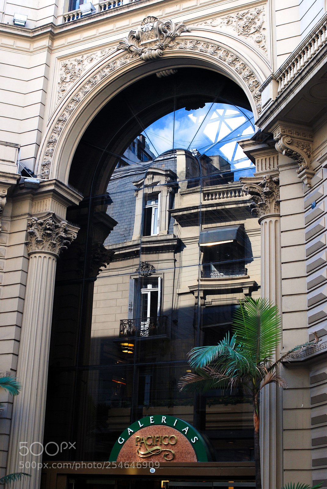 Nikon D80 sample photo. Edificios del microcentro photography