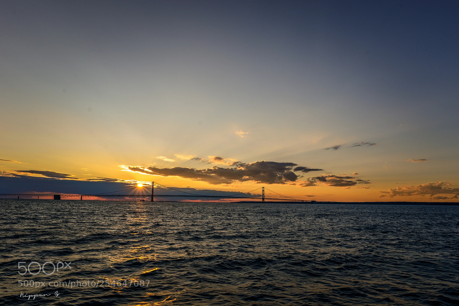 Nikon D610 sample photo. Bridge to twilight photography