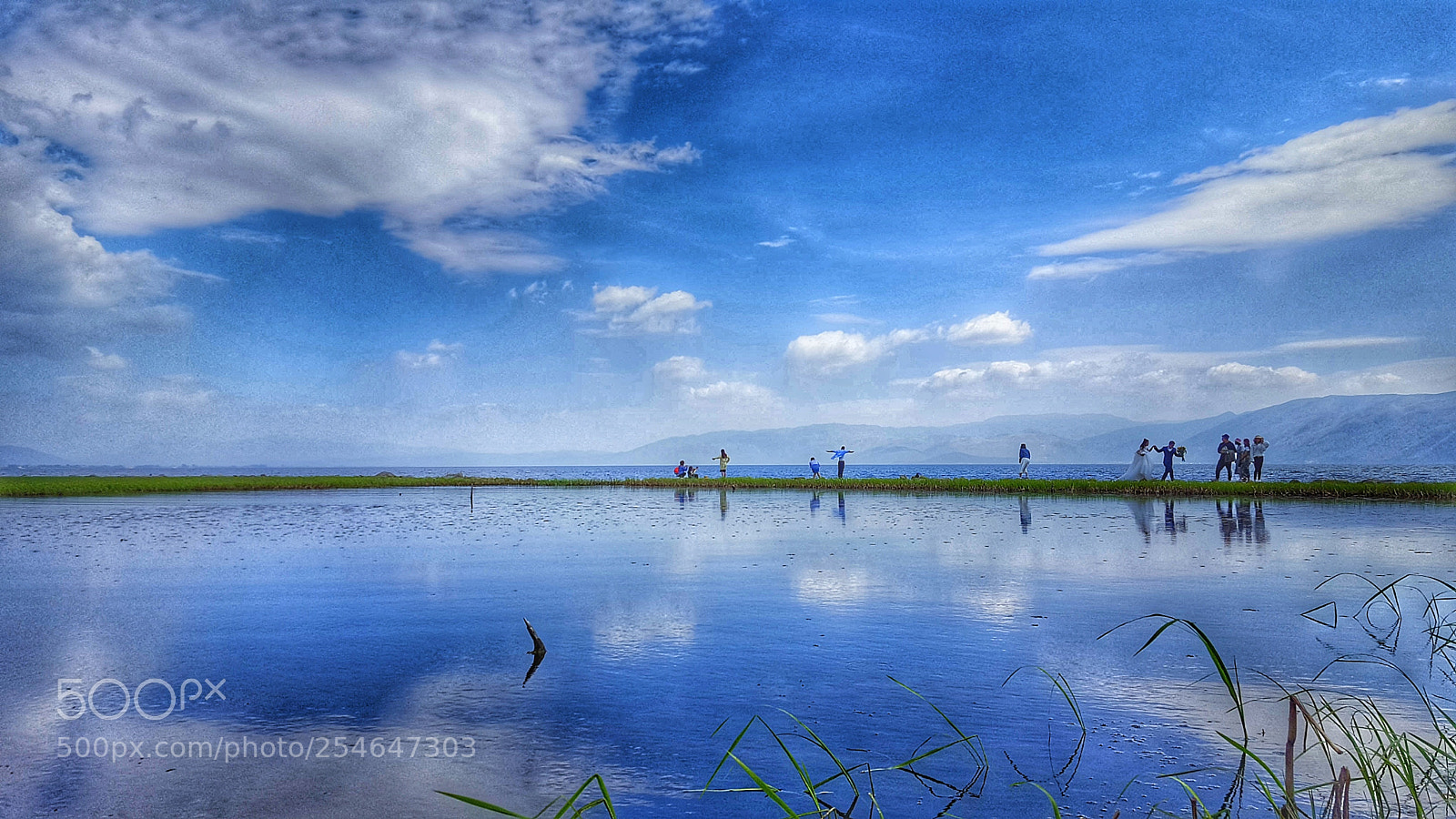 Samsung Galaxy S6 sample photo. 水天一色 photography