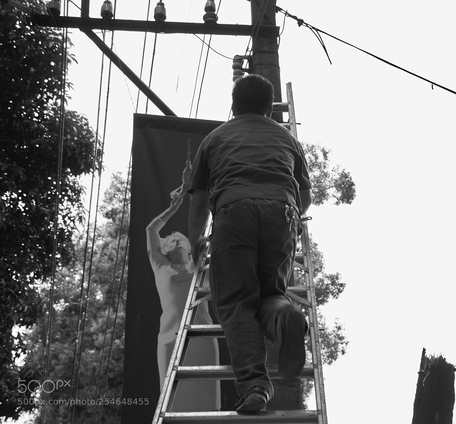 Nikon D5600 sample photo. The man setting the photography