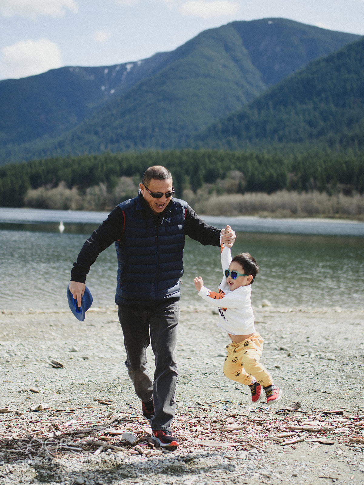 Nikon D810 sample photo. Grandpa with me photography