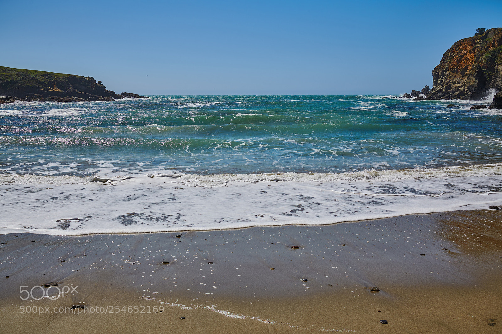 Nikon D850 sample photo. Waves at stump beach photography