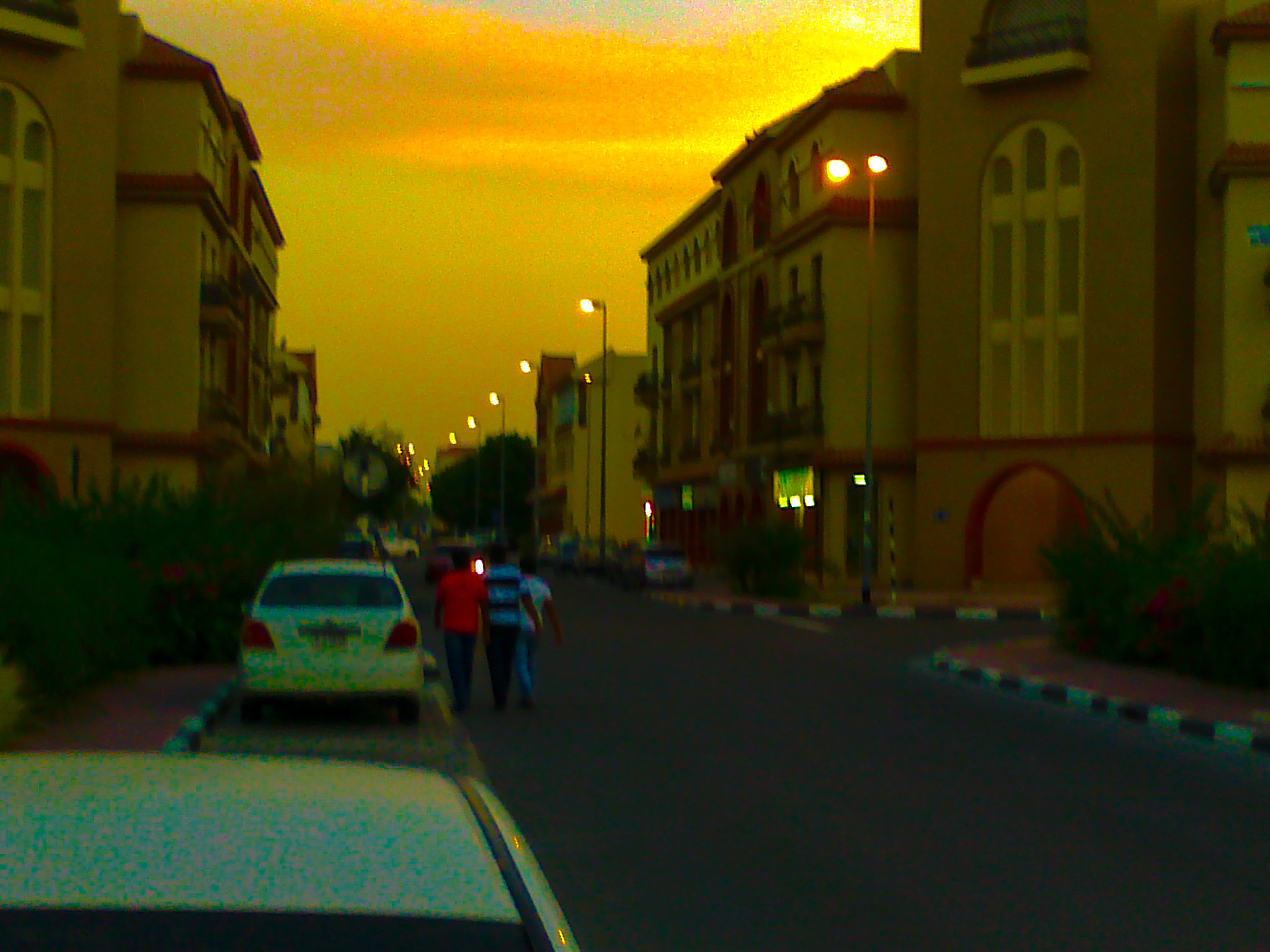 Nokia E5-00 sample photo. City skylights photography