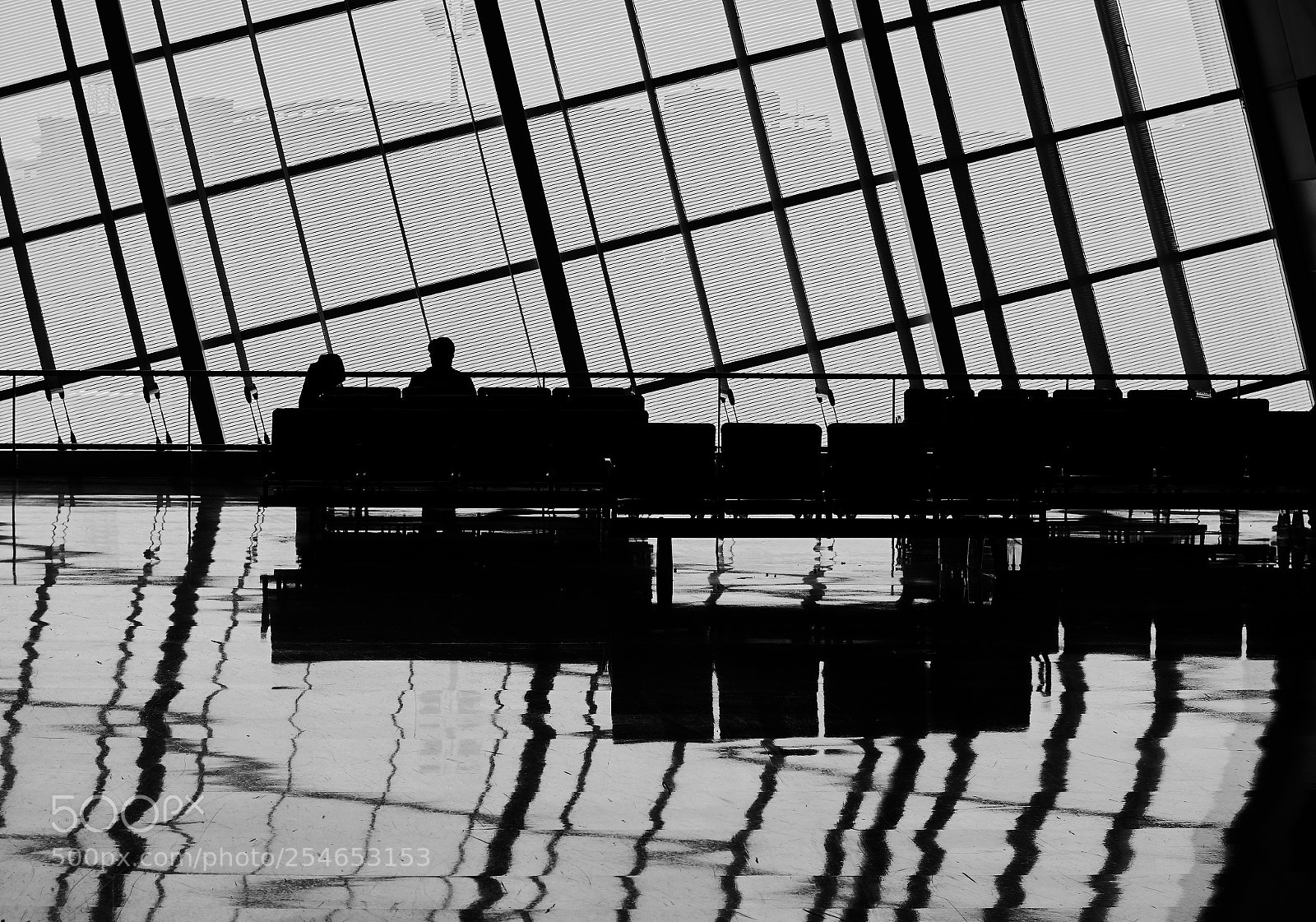 Sony Cyber-shot DSC-RX100 II sample photo. Airport terminal window and photography