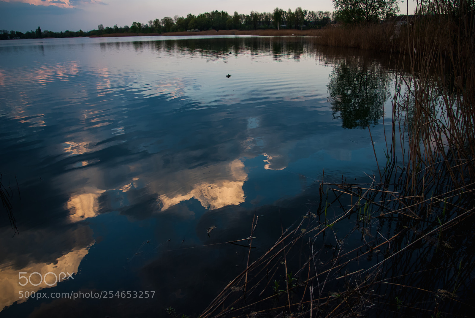 Pentax K10D sample photo. Sunset photography