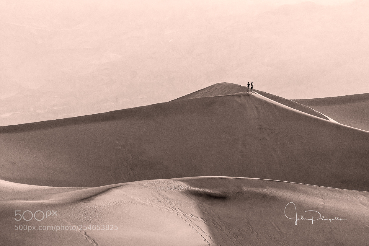 Sony a6000 sample photo. Desert black and white photography