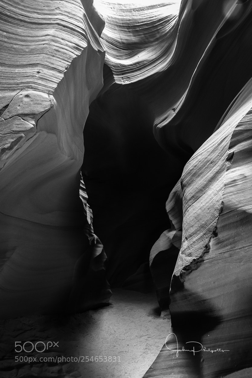 Canon EOS 7D Mark II sample photo. Desert black and white photography