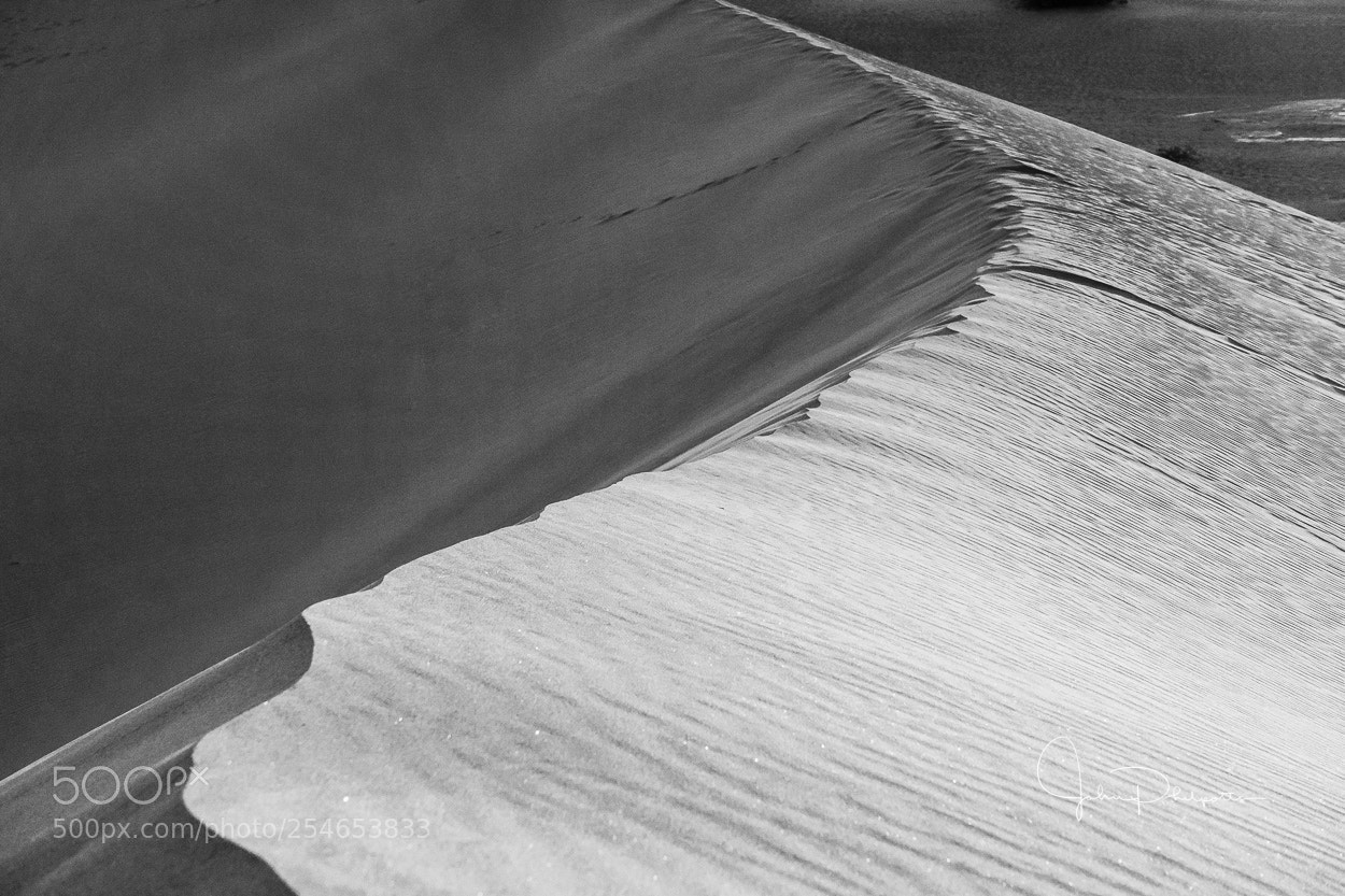 Sony a6000 sample photo. Desert black and white photography