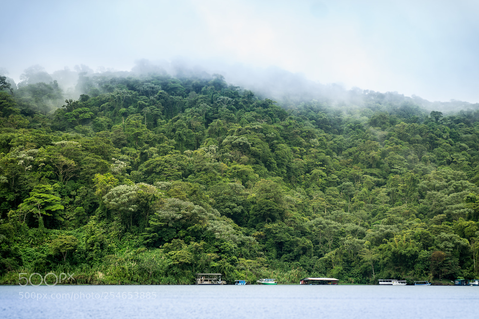 Sony a7R sample photo. Lakeside mist photography