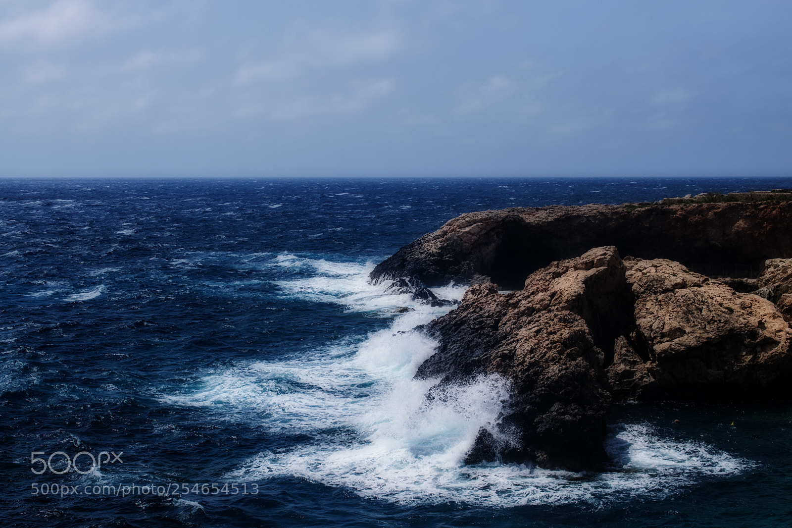Nikon D3300 sample photo. Seascape and waves hitting photography