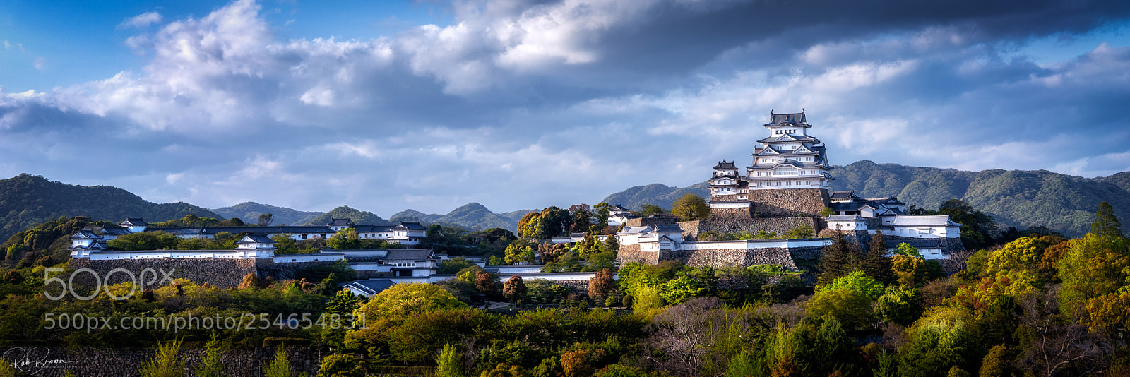 Sony a7R II sample photo. Himeji castle photography