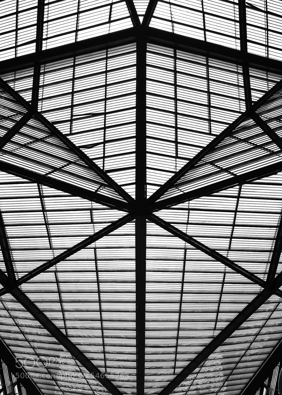 HUAWEI P10 sample photo. Steel web skylight photography
