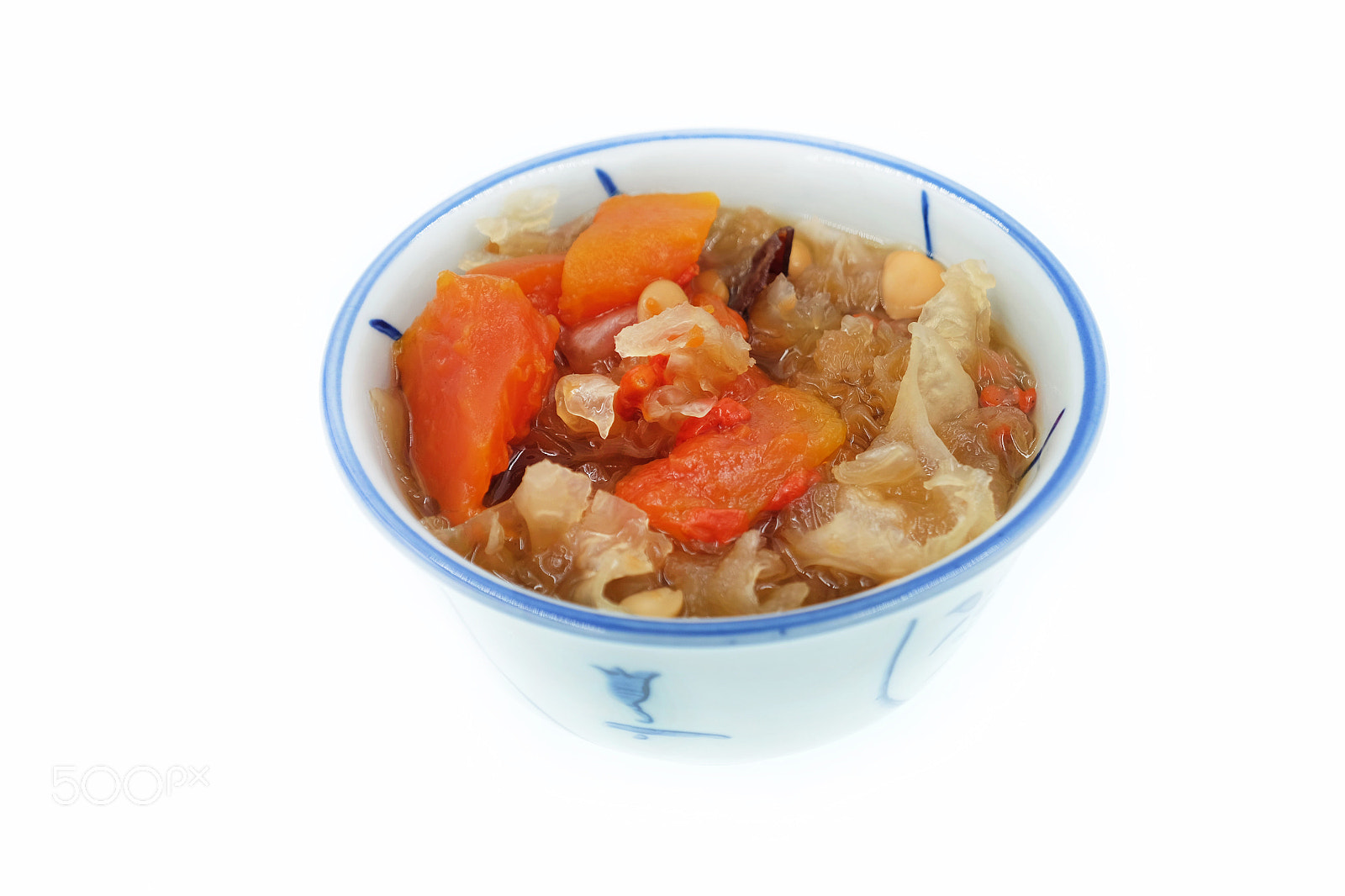 Fujifilm X-T1 sample photo. Snow fungus with papaya photography