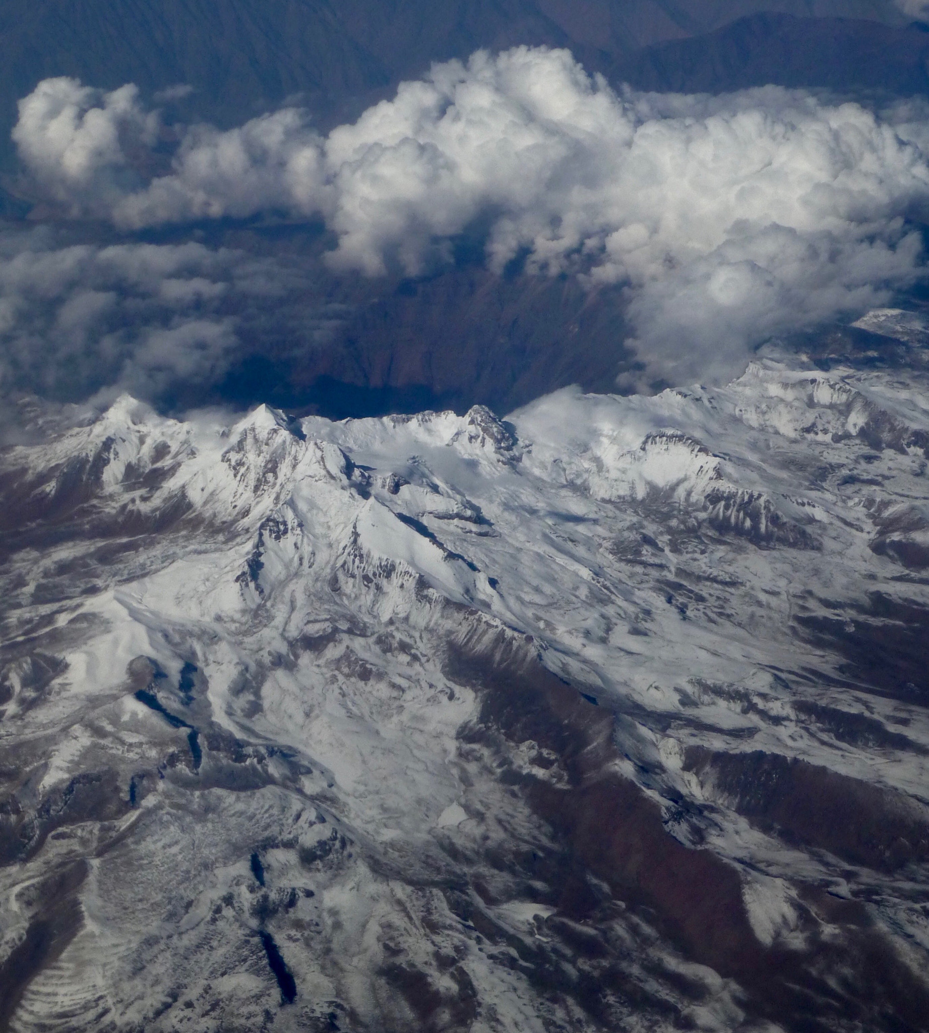 Panasonic Lumix DMC-ZS20 (Lumix DMC-TZ30) sample photo. Snow-covered andes photography