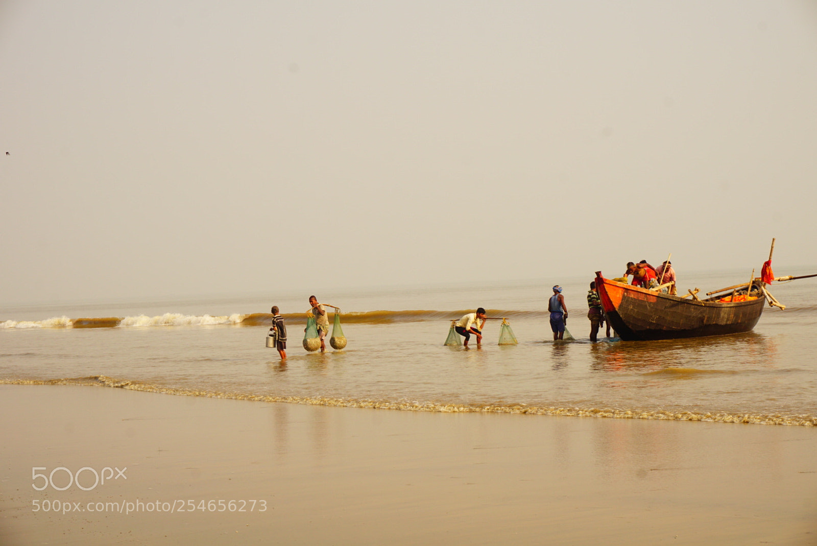 Sony a6000 sample photo. Fisherman daily work photography
