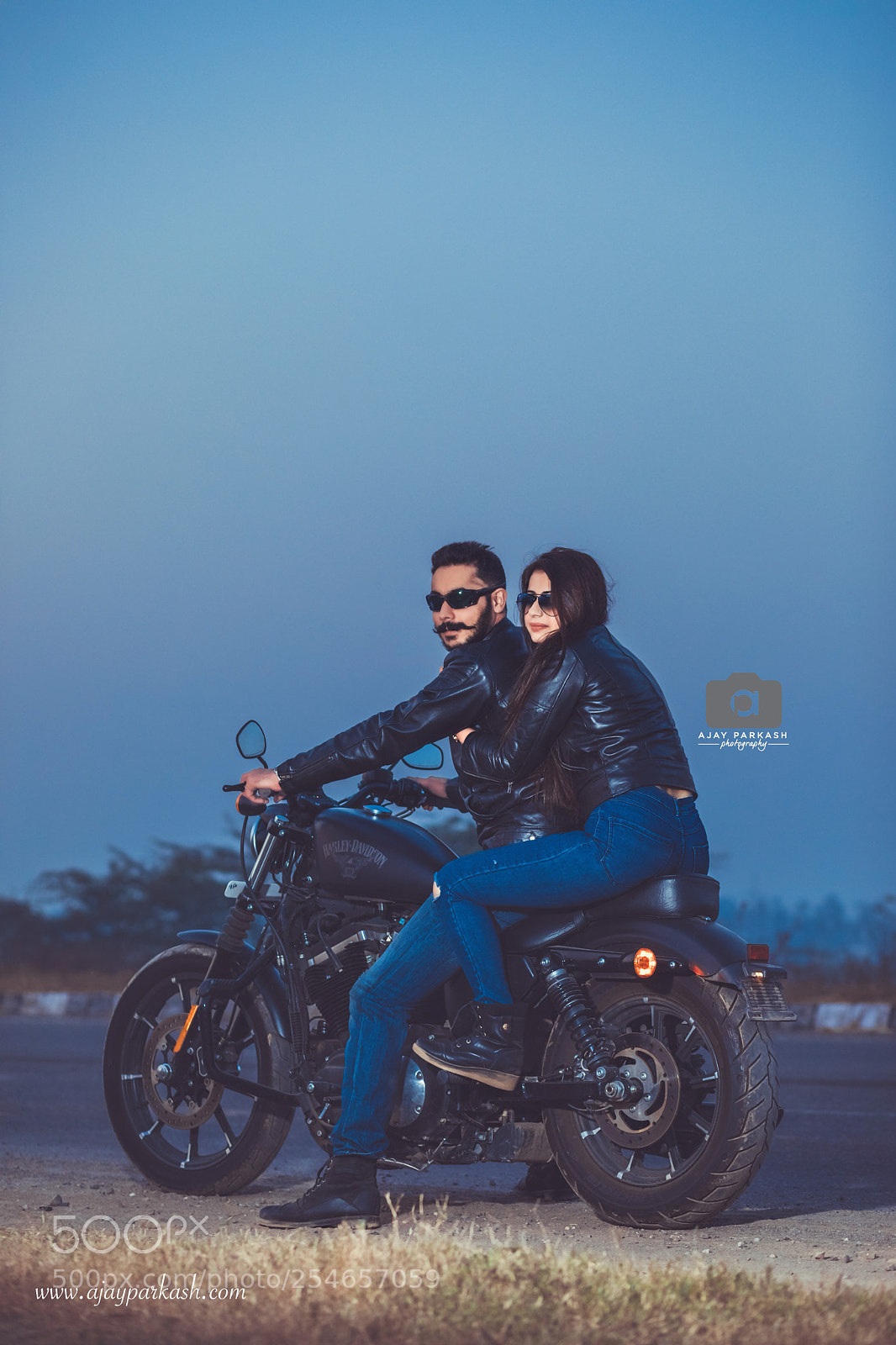 Canon EOS 5D Mark IV sample photo. Biker couple photography
