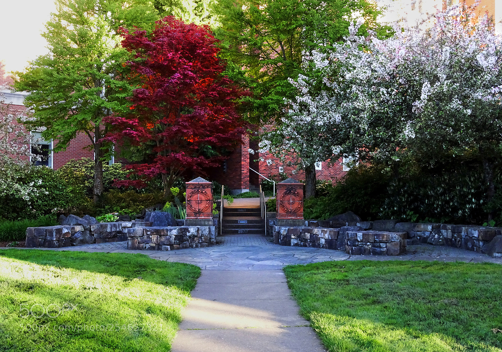 Sony Cyber-shot DSC-HX400V sample photo. Brick & stone gateway photography
