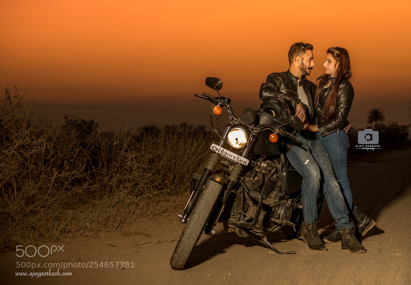 Canon EOS 5D Mark IV sample photo. Biker couple photography