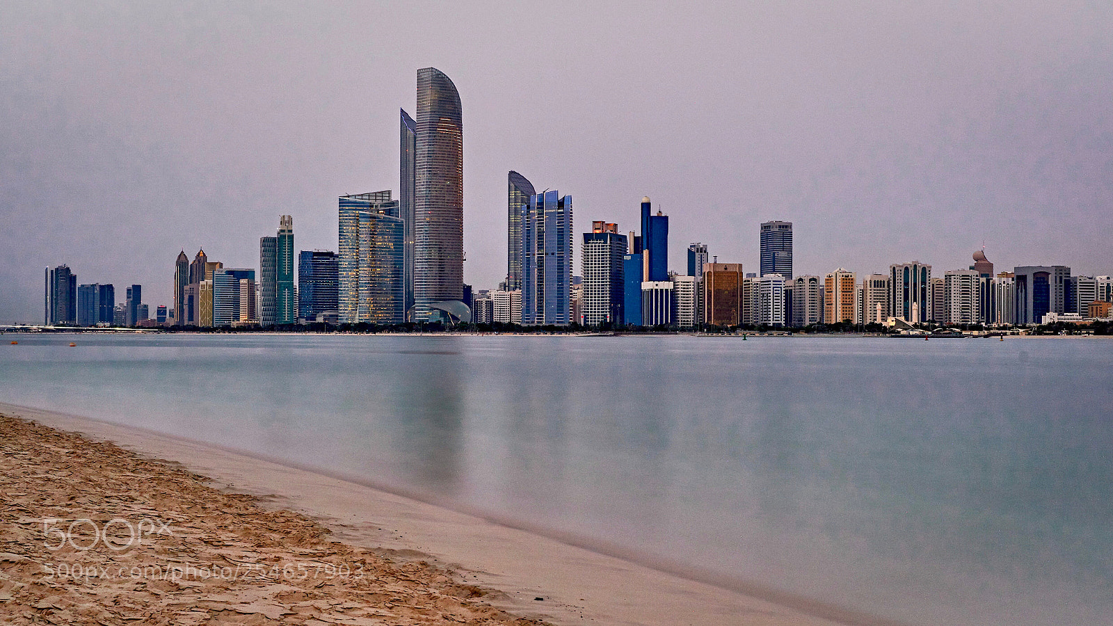 Sony a7R III sample photo. Skyline abu dhabi  photography