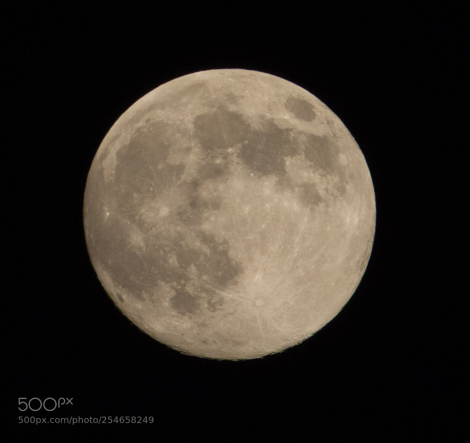 Canon PowerShot SX50 HS sample photo. Full moon photography