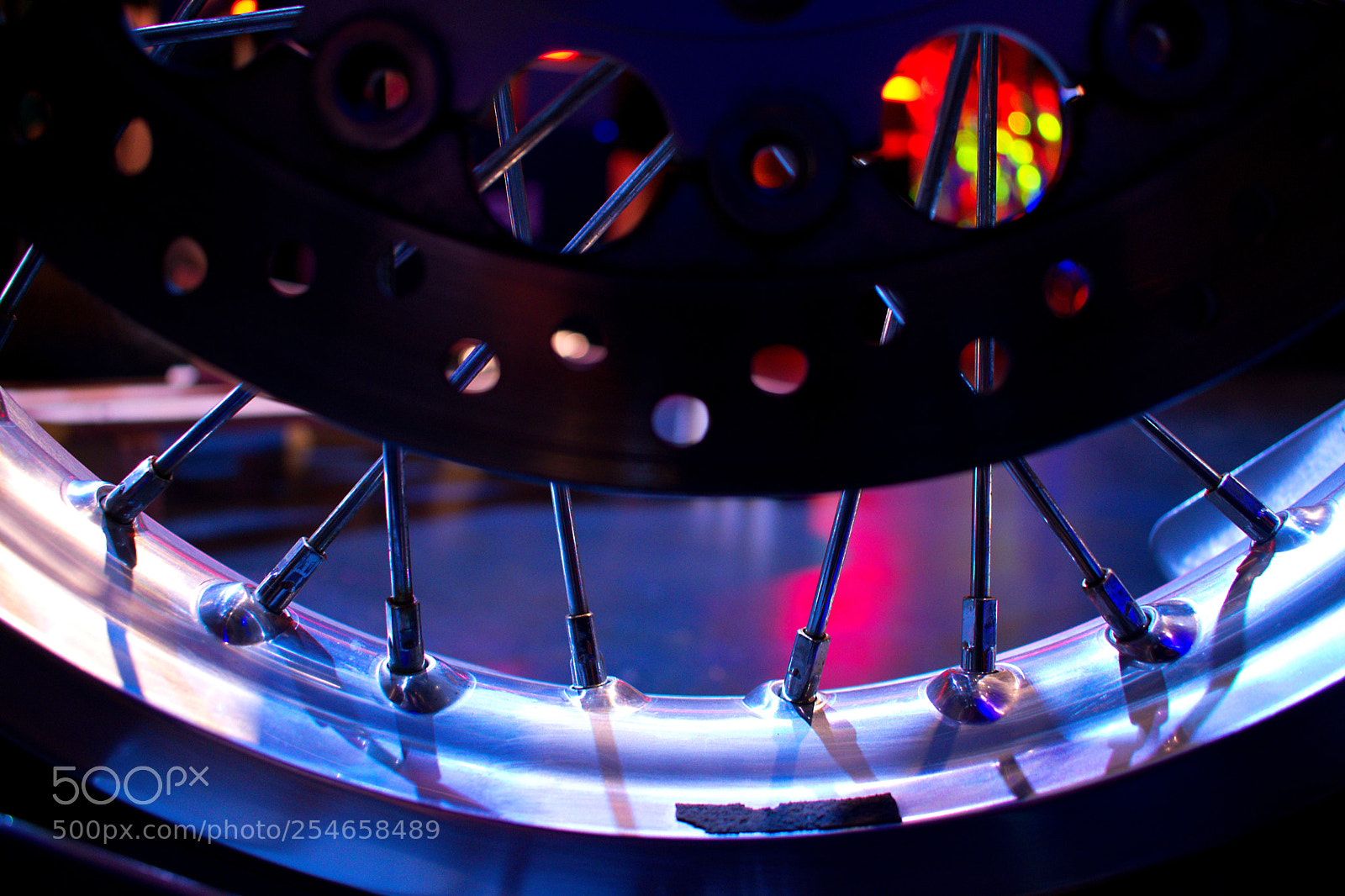 Nikon D3400 sample photo. Detail of motobike photography